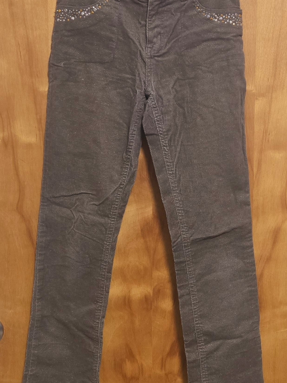 THE CHILDREN PLACE GRAY SPARKLY GIRL PANTS